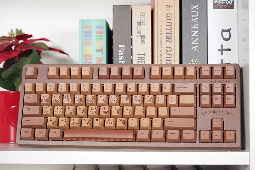 巧克力键盘（巧克力机械键盘