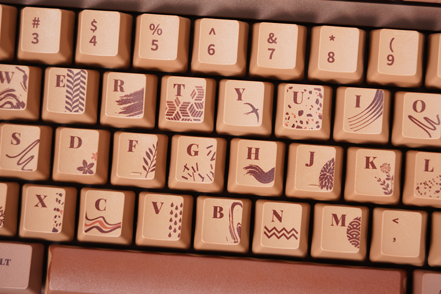 巧克力键盘（巧克力机械键盘
